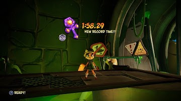 Crash 4 Developer Relic - Nitro Processing in 1:58.29 (Time Trials)