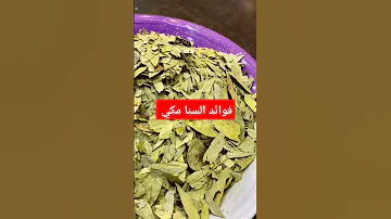 فوائد السنا مكي 