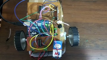 Wireless Touch Screen Robot with LPG Sensor