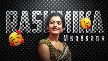 rashmika mandanna X ishq wala love hip hop remix full screen whatsapp status | rashmika efx edit