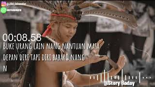 Story WA keren II dayak 30 detik