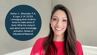 February 2024 Reading Research Recap: How To Activate and Use Background Knowledge in Instruction