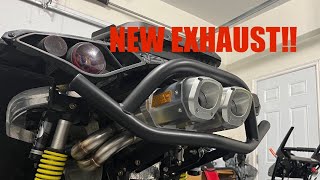 RJWC APX Dual Exhaust Install Can-Am Renegade… It Sounds Amazing!