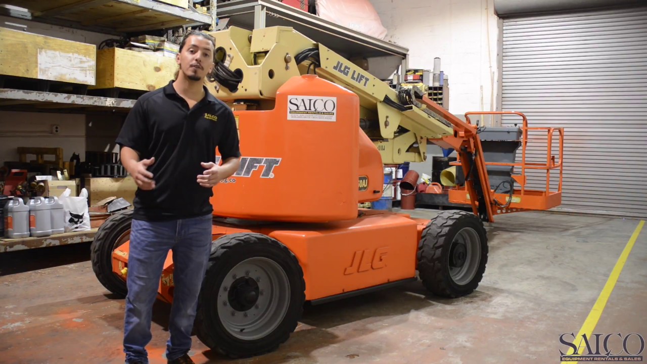 JLG E450 AJ CERTIFIED PRE-OWNED BOOM LIFT