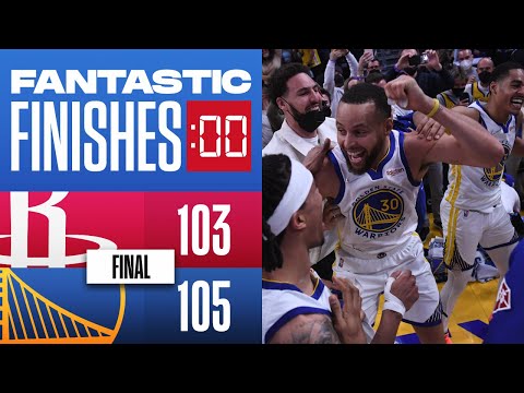 Final 1:25 WILD ENDING Warriors vs Rockets 🔥🔥