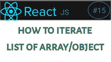 iterate list in react js | list iteration in react | use list in react