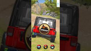 Jeep car modification Mountain game.. #automobile #racinggame #treandinshort#gaming #thar#viralvideo