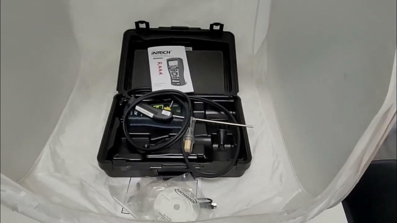 Bacharach Fyrite Intech Combustion Analyzer with B Smart Sensor YouTube
