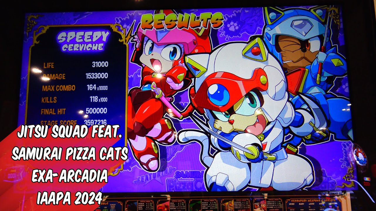 Chop 'N Drop Bad Guys In Jitsu Squad Feat. Samurai Pizza Cats (exA