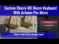 Quit Zoom Call Macro Key - Arduino Cherry MX USB Macro Keyboard/Keypad Tutorial