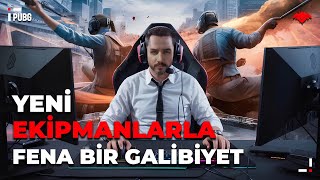 YENİ EKİPMANLARLA FENA BİR GALİBİYET! #PUBG #SOLO