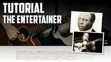 Guitar Tutorial: The Entertainer by Scott Joplin (arr. by Richard Smith)