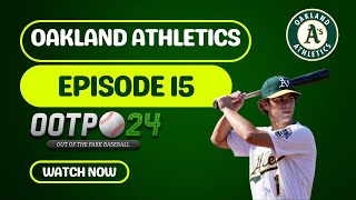 OOTP 24 Oaklands Athletics Rebuild (No ovrl current/potential 20-80) | Episode 15: ALCS!