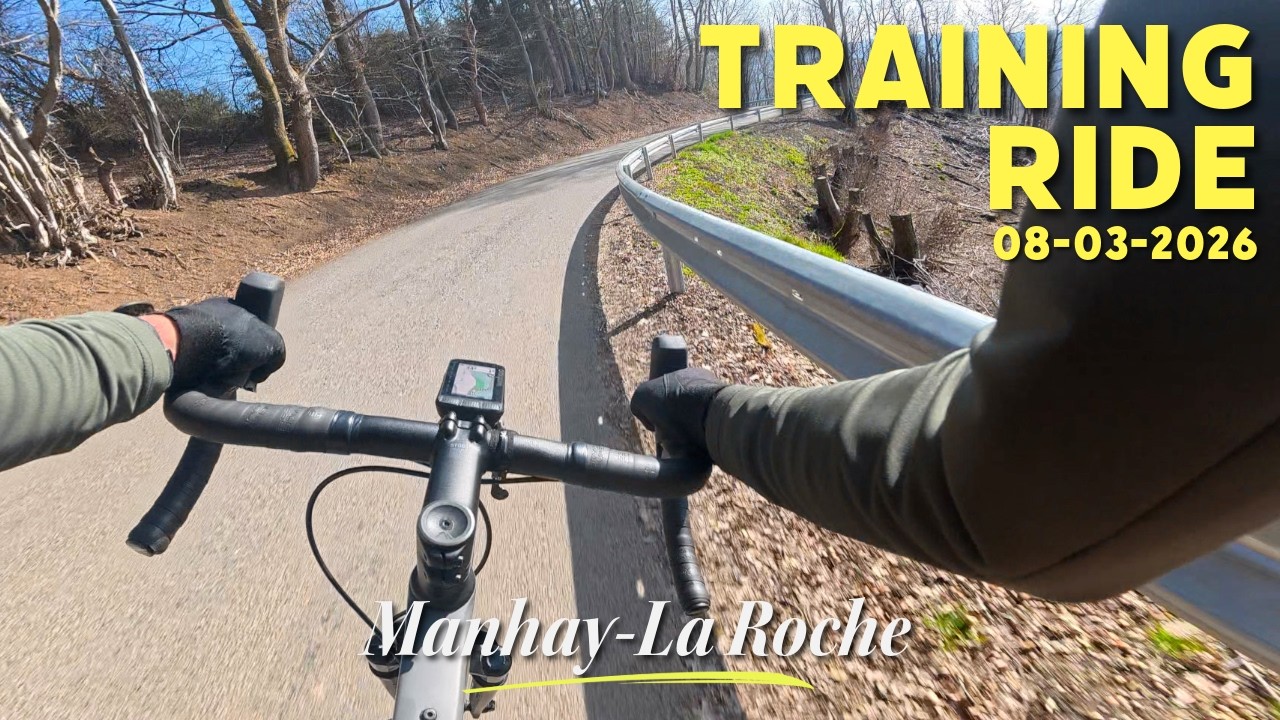 Training ride Manhay-La Roche | Downhill parts