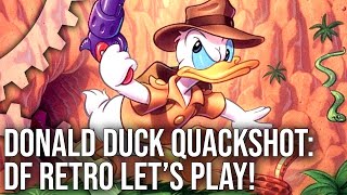 DF Retro Play: QuackShot Starring Donald Duck - Classic Mega Drive / Genesis Platforming!