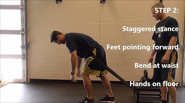 Standing Hamstring Floss