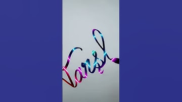 Varsha #beautiful name #comment your name #magic #calligraphy #art #name #handwriting #viral #shorts