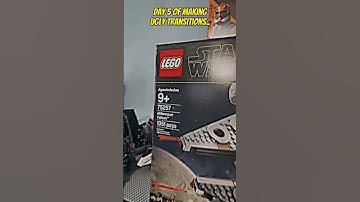 Day 5 Of Making Ugly Transitions#lego #starwars #legostarwars #shortvideo #shorts #short #transition