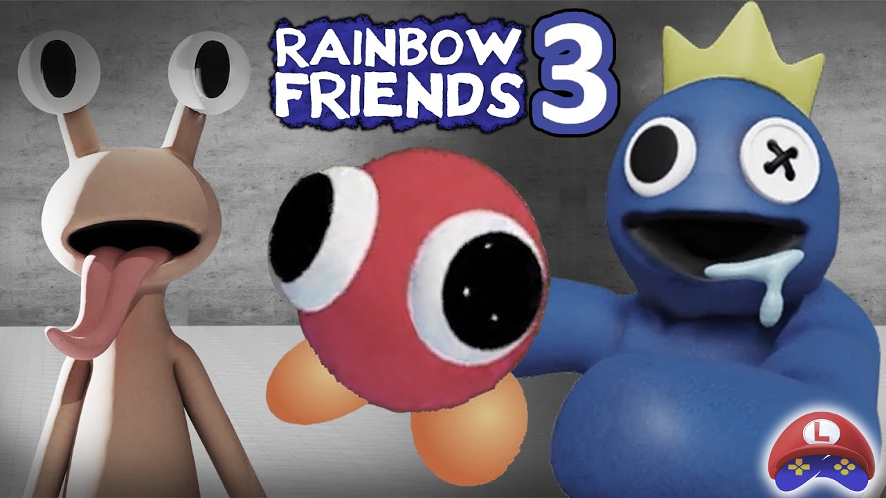 Новое официальное обновление RAINBOW FRIENDS... секретная мини-игра (Глава 3?)