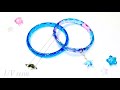 【resin/レジン】〜宇宙モチーフのゆめかわいいバングル〜DIY Dream cute bangle with space motif.