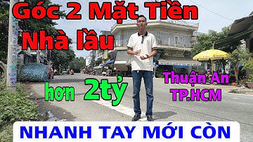 Nợ Ngân Hàng, bán Gấp nhà lầu Góc 2 Mặt Tiền, 2tỷ x. đường xe hơi, P.An Phú TPHCM. #718