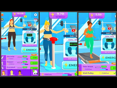 Idle Calorie Burn (Gameplay Android)