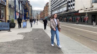 Walking around Birmingham | #42 City Centre - Moor St to Centenary Square | England UK 2021