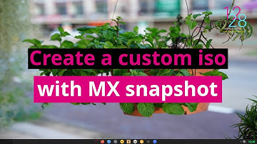 #10 - Custom MX Linux Tutorial