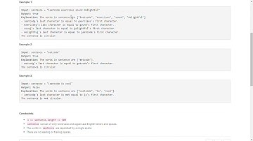 6253. Circular Sentence || Contest || LeetCode || #leetcode #code #contest #solution #6253