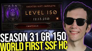 Diablo 3 - World First GR150 SSF HC Season 31