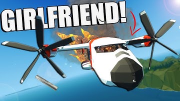 I Let My Girlfriend Fly the Plane and This Happened... (Stormworks Multiplayer)