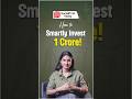 How to Smartly Invest ₹1 Crore for Maximum Returns #shorts #investment #hyderabadrealestate#trending