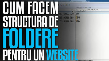 Tutorial web design (ep 01) : Structura de foldere