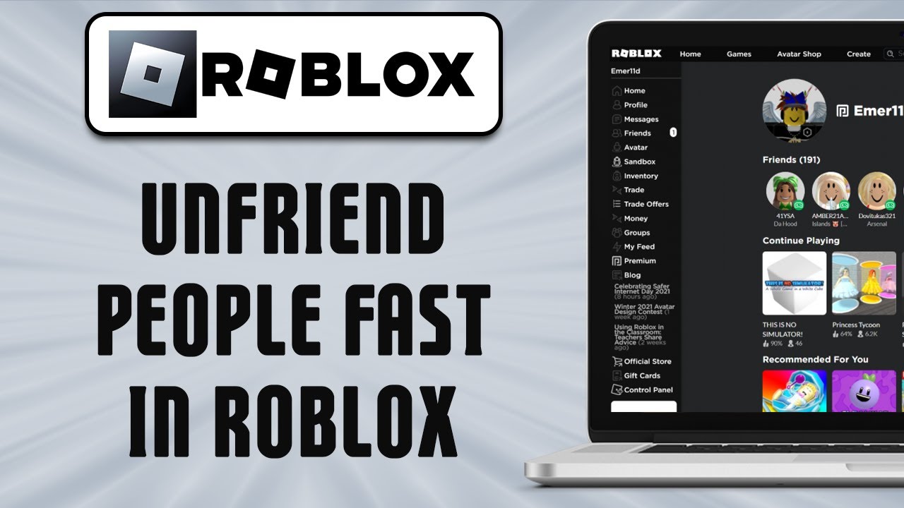 How to Unfriend Everyone on Roblox at Once (FAST & EASY) » eTechShout