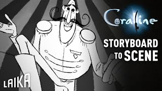 “Welcome To The Mouse Circus“ Storyboard To Scene - Coraline | Laika Studios