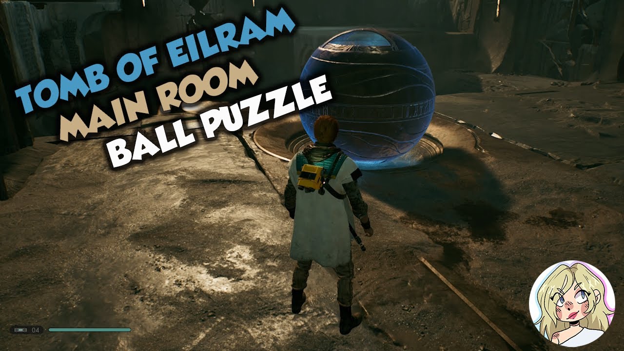 Star Wars Jedi Fallen Order Zeffo Tomb of Eilram MAIN ROOM BALL PUZZLE