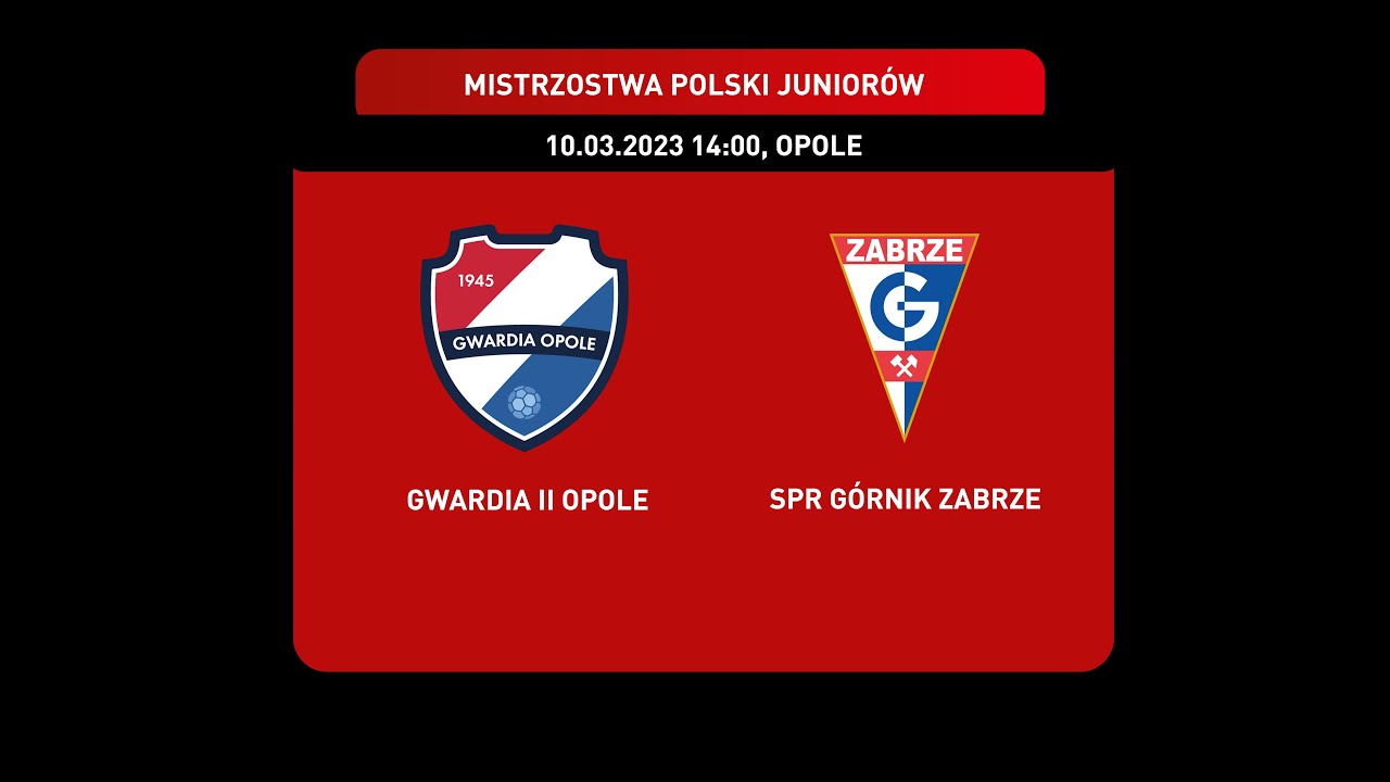Gwardia II Opole vs. SPR Górnik Zabrze - Mecz o I miejsce