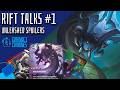 UNLEASHED SPOILERS, MERCADO y RUMORES DE BANEOS | RIFT TALKS Ep. 1 | GIRANDO CARTONES