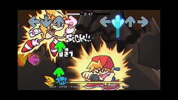Fnf Vs. Sonic.Exe Omnipresent, but its only the parts with Fleetway Super Sonic