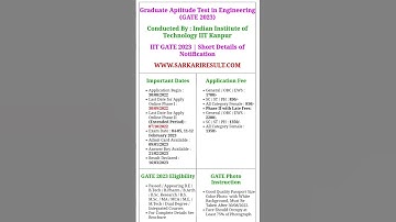 IIT GATE ANSWER KEY 2023