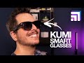 KUMI Meta V1 - Óculos Inteligentes com Música, Chamadas e Comandos de Voz [Unboxing]