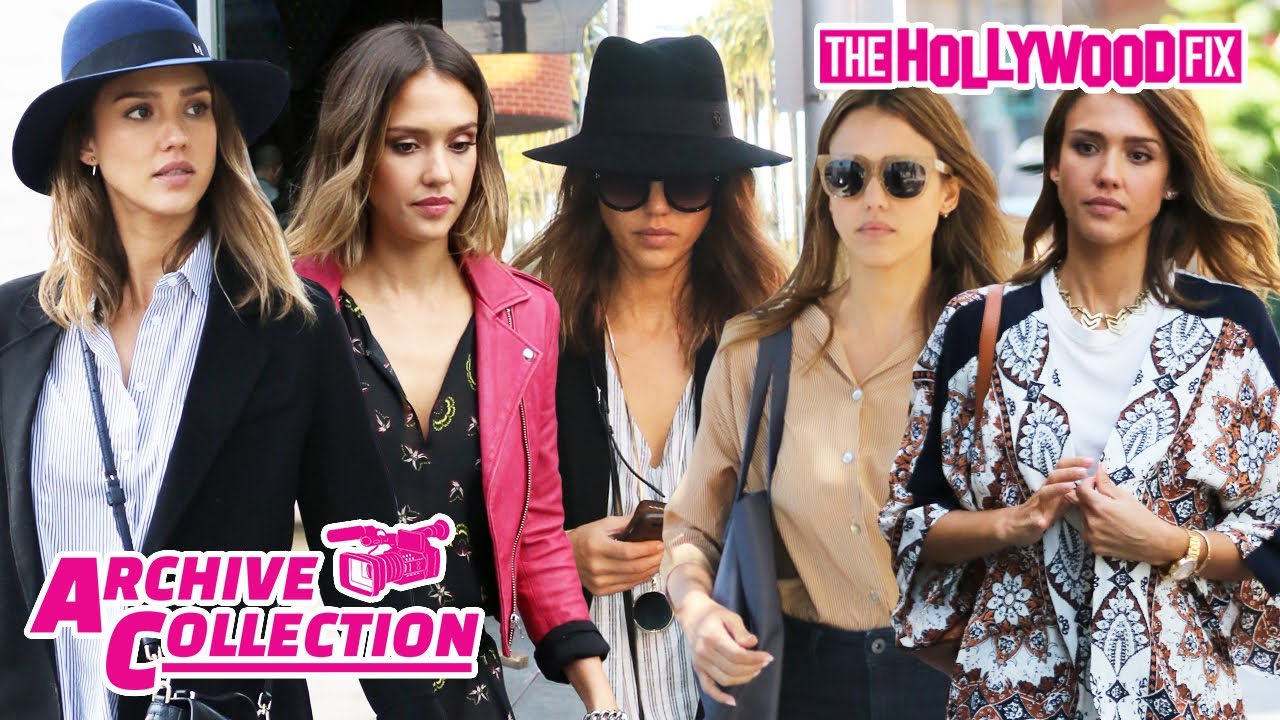 Jessica Alba Paparazzi Video Compilation: TheHollywoodFix Archive Collection 5.8.20