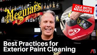 Meguiar's Car Cleaning Q&A with Mike Pennington - Exterior & Paint