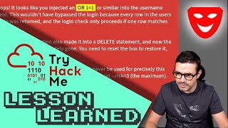 Famous TryHackMe Lesson Learned 🧐 Profile