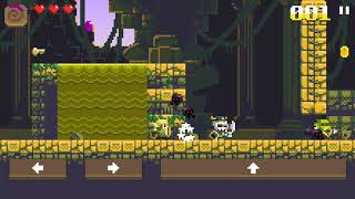 Slimes and Monsters - Action packed pixel art platformer with randomly generated levels for iOS! screenshot 3
