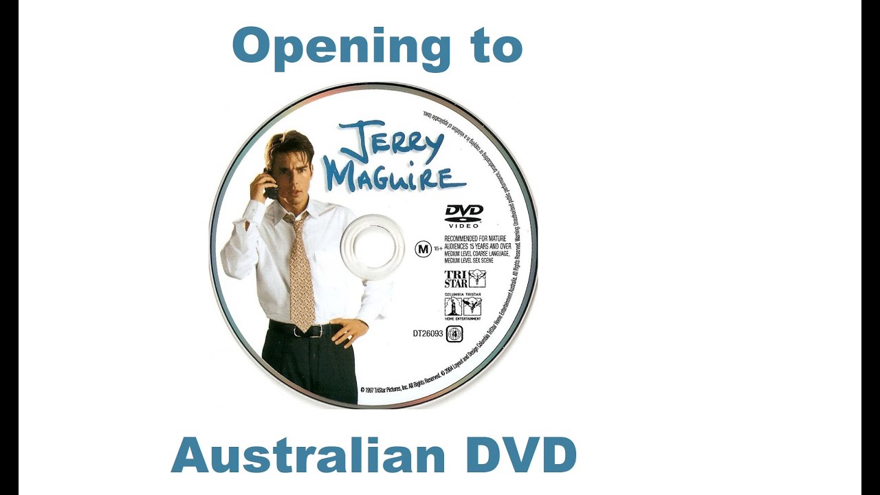 Opening to Jerry Maguire Australian DVD YouTube