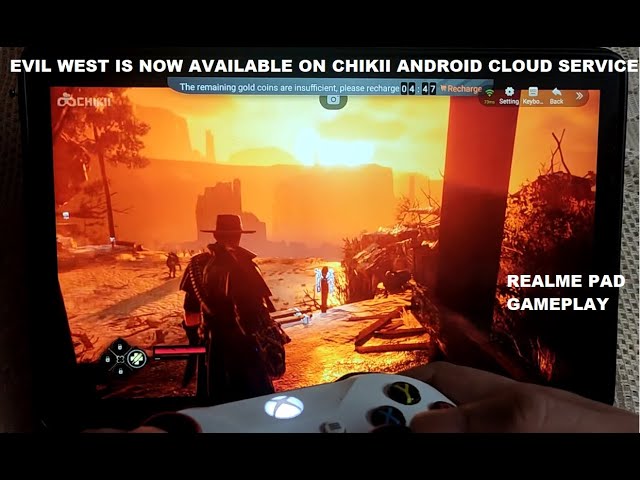 Realme Pad Metal Gear Rising Revengeance (Windows) Gameplay Chikii Android  Cloud Gaming 