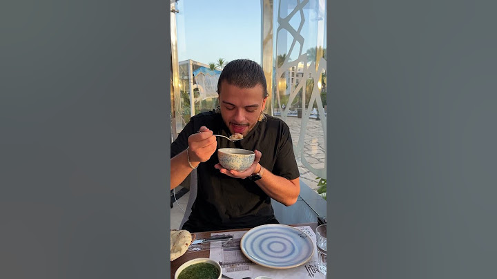 تجربة الاكل المصري