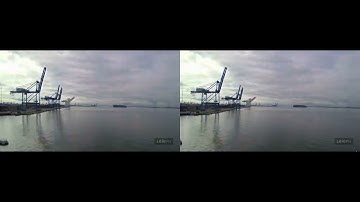 Timelapse: Key Bridge Response Unified Command Moves M/V DALI (Stereoscopic 3D Version)
