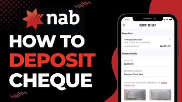How to Deposit a Cheque on National Australia Bank | 2023